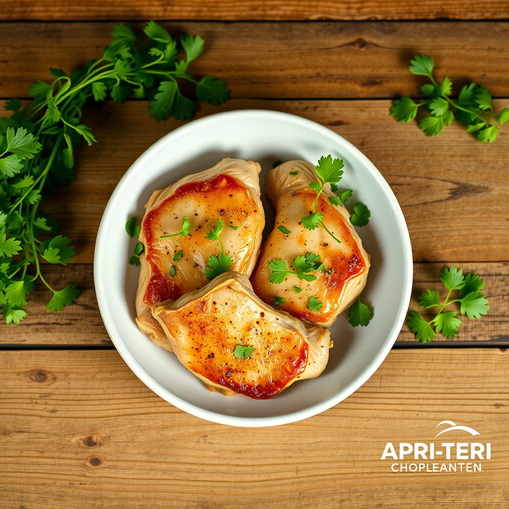 Apri-Teri Chops Or Chicken