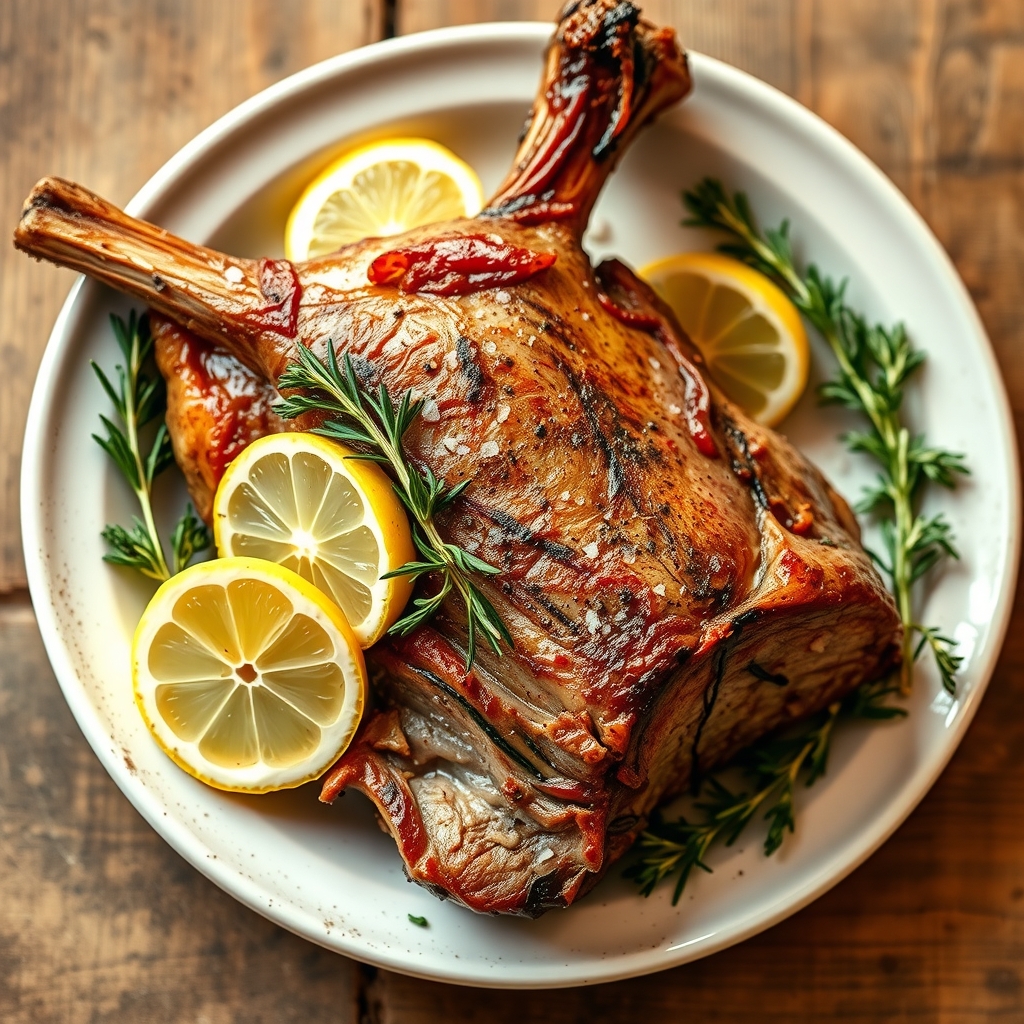 "Arni Psito" - Roast Leg Of Lamb