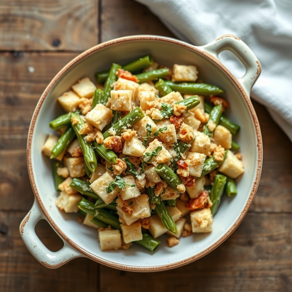 Artichoke And Green Bean Casserole