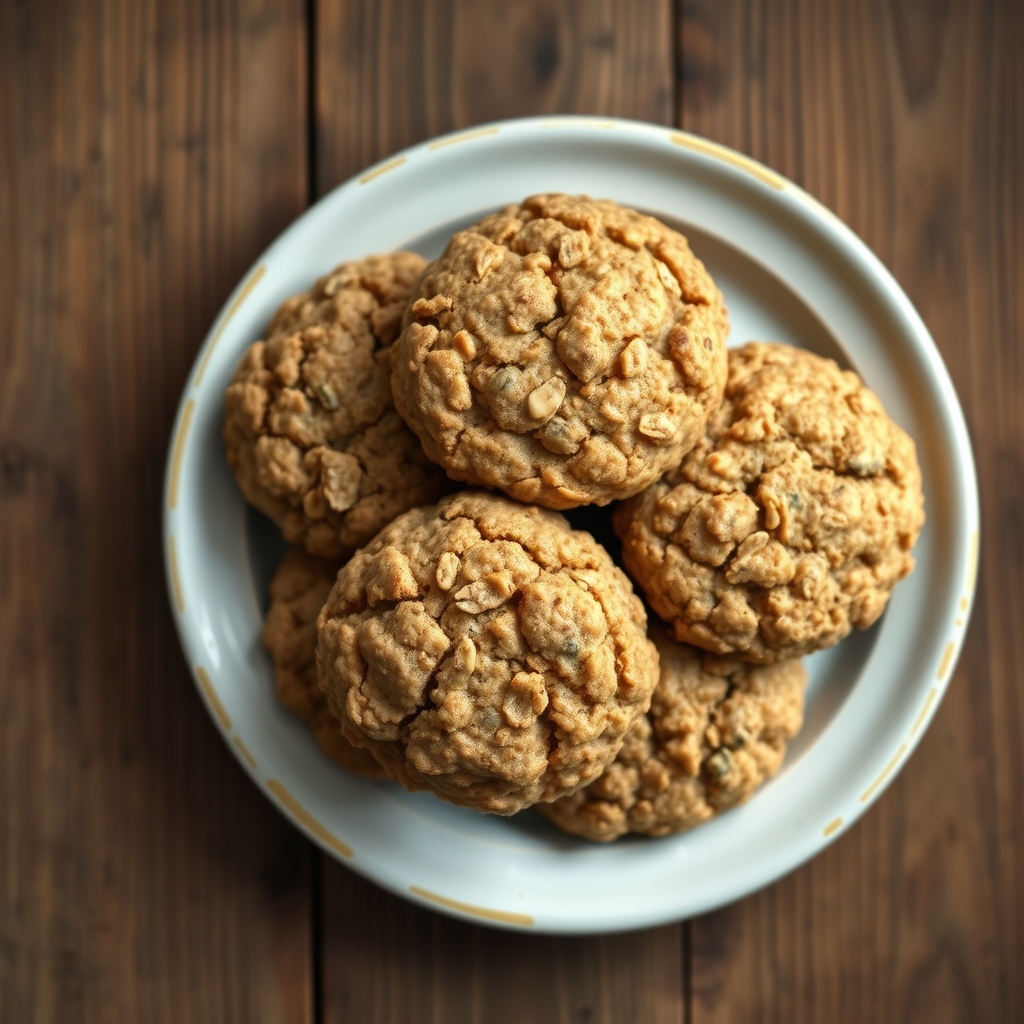 Aunt Sharon'S Chewy Oatmeal Cookies