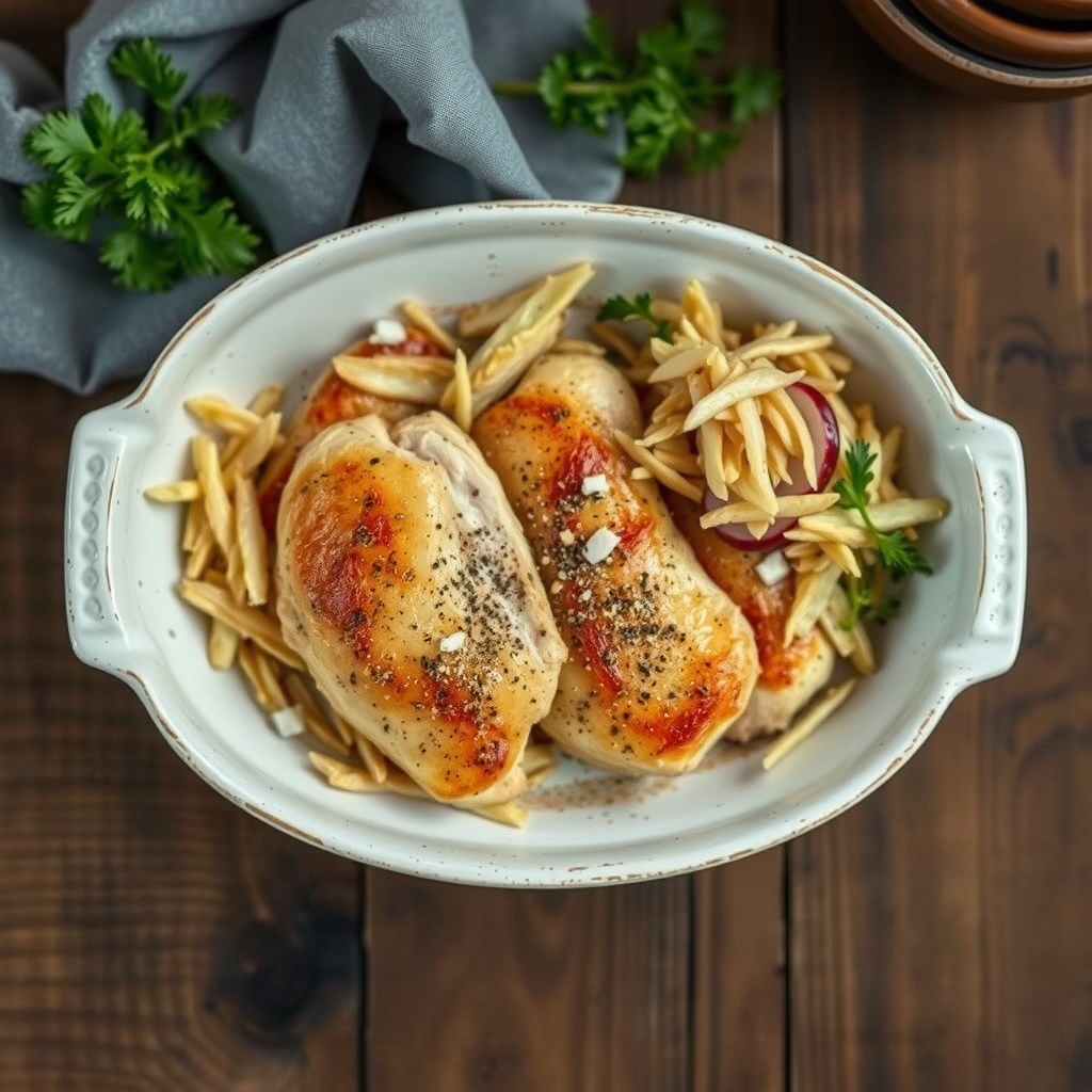 Baked Chicken Reuben
