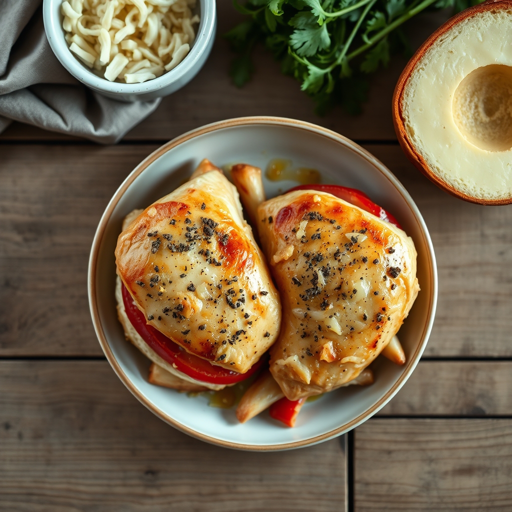 Baked Chicken Reuben