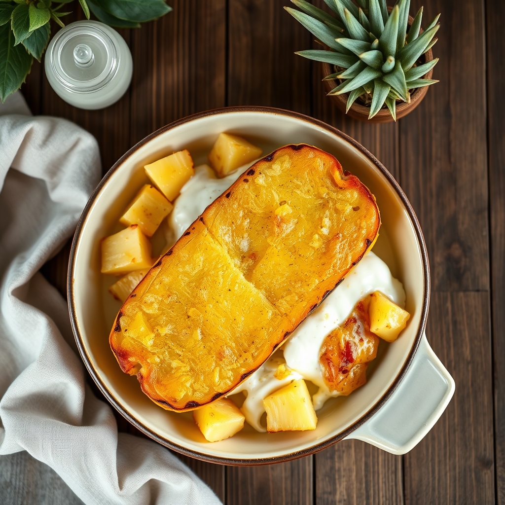 Baked Pineapple