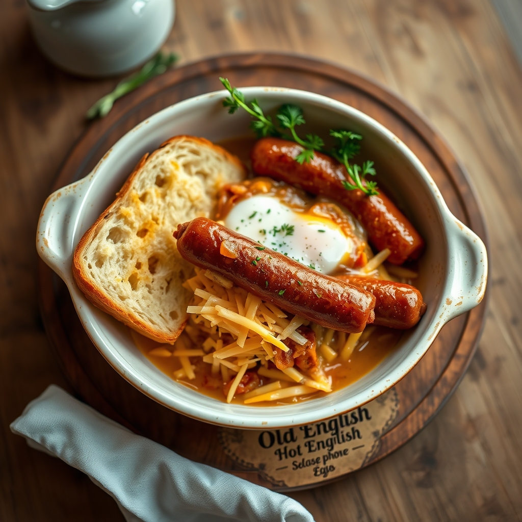 Baked Sausage And Cheese