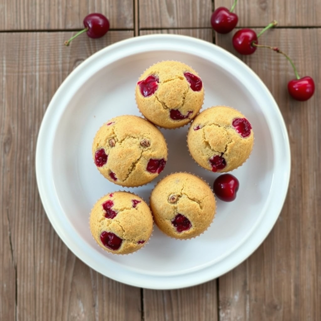 Banana-Cherry Muffins