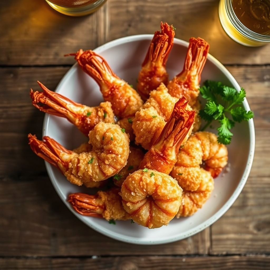 Beer Battered Fried Shrimp