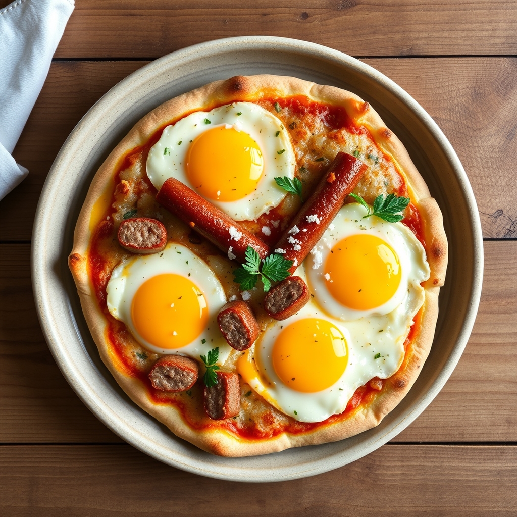 Breakfast Pizza