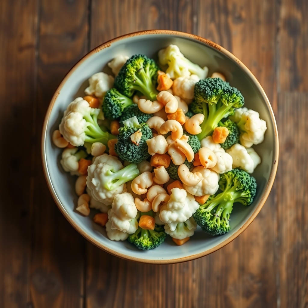 Broccoli-Cauliflower Salad