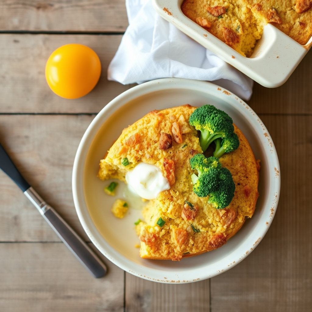 Broccoli Corn Bread