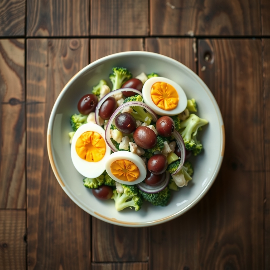 Broccoli-N-Olive Salad