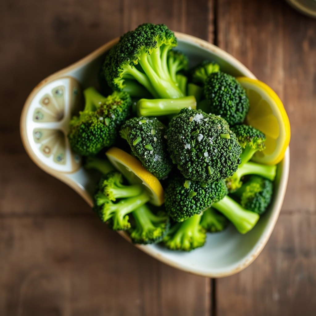 Broccoli With Oil And Lemon