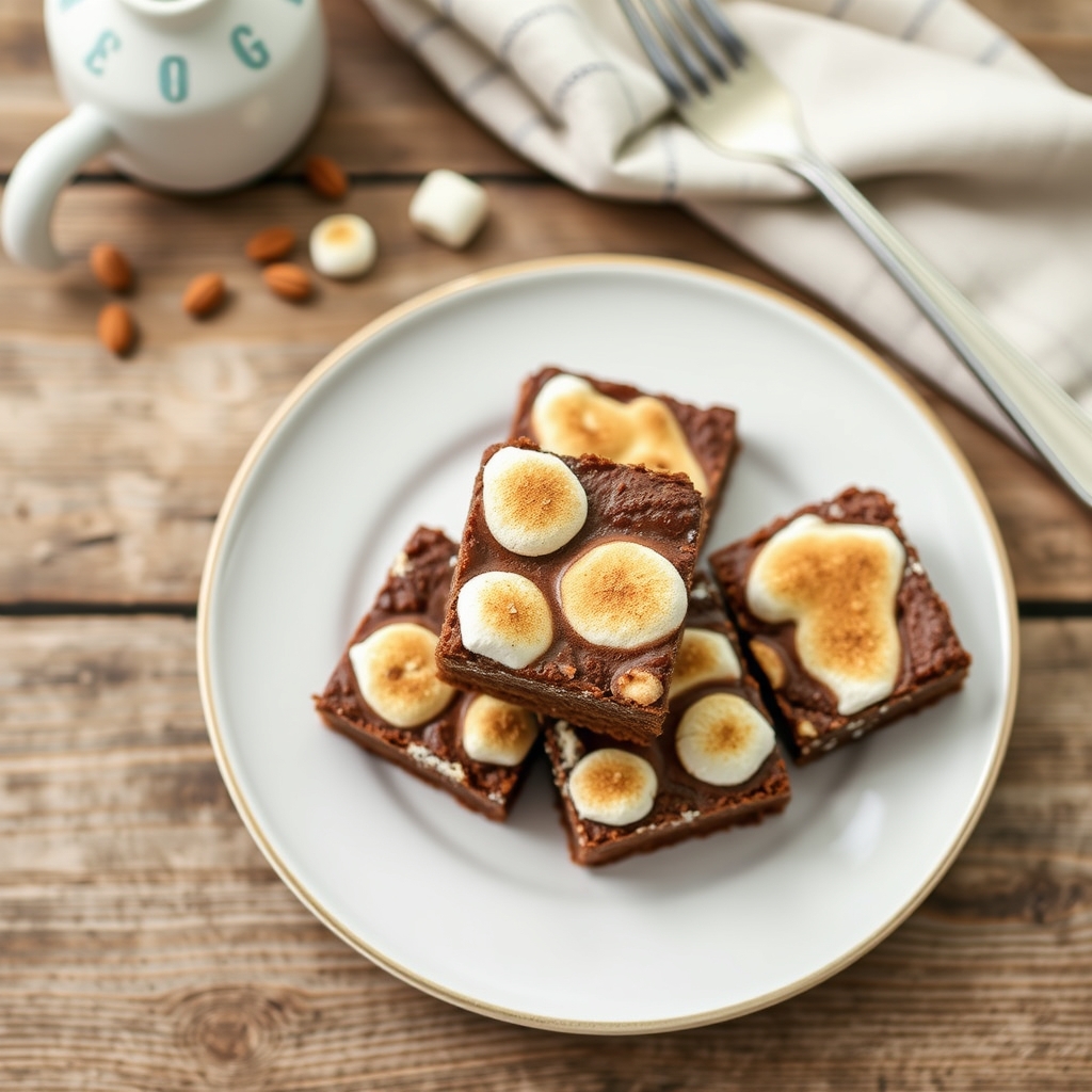Brownie Mallow Bars