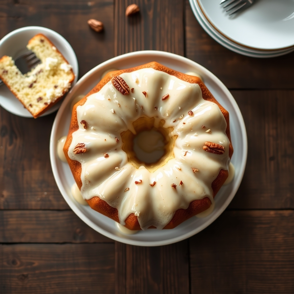 Butter Pecan Pound Cake
