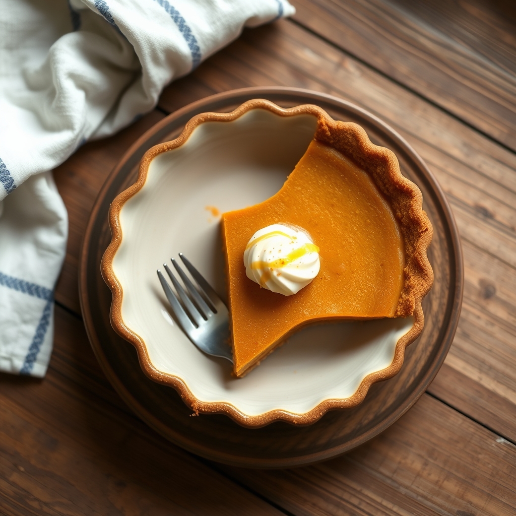 Butterscotch Pumpkin Pie