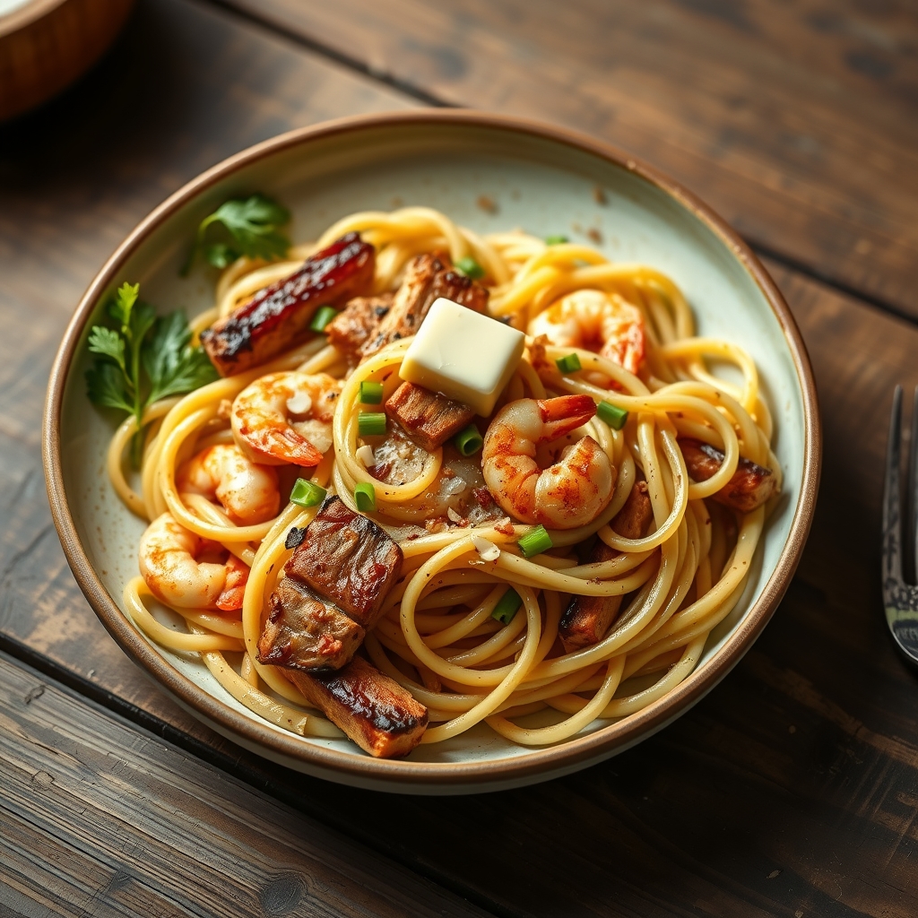 Cajun Fettuccine