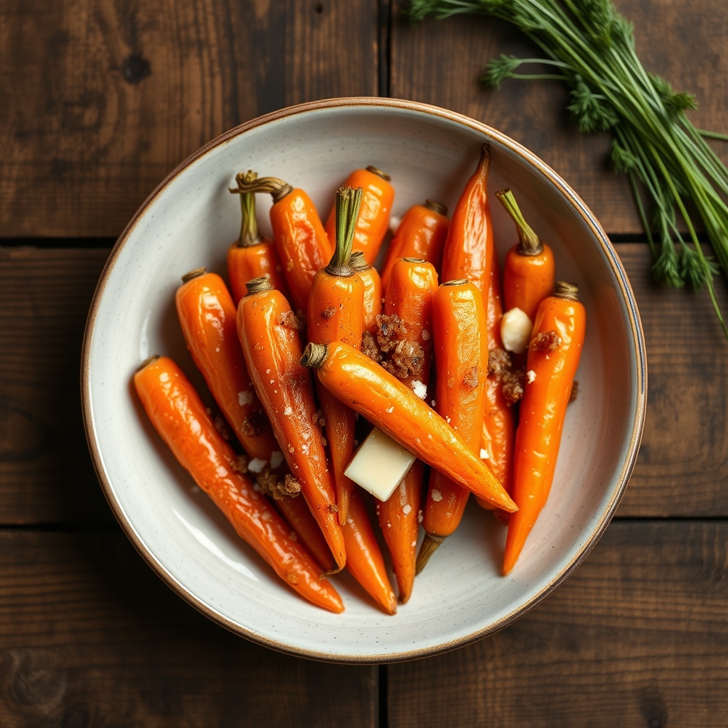 Candied Garden Carrots