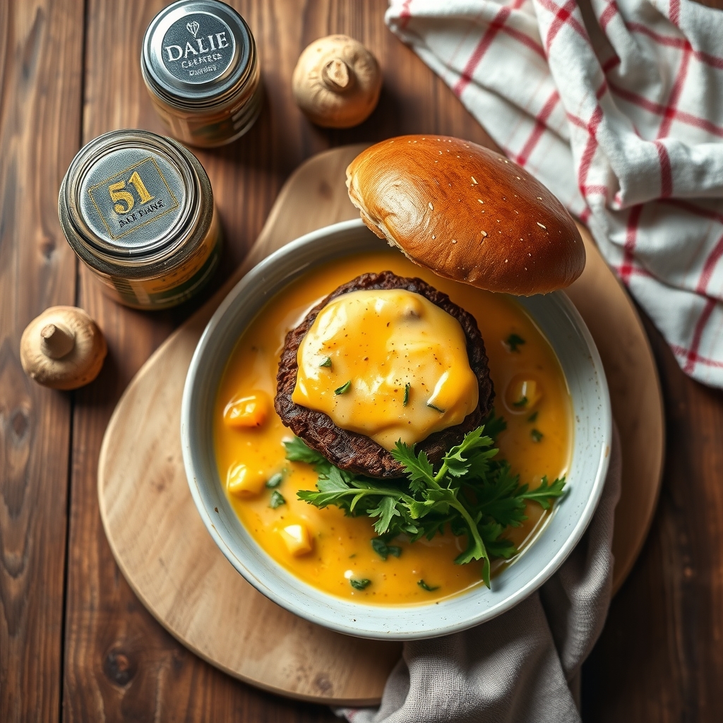 Cheese Hamburger Delight