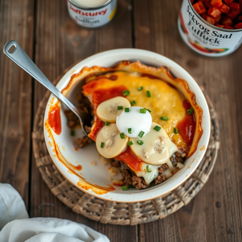 Cheeseburger Pie