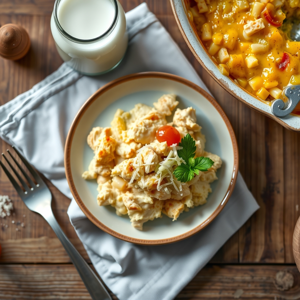 Cheesy Chicken Casserole