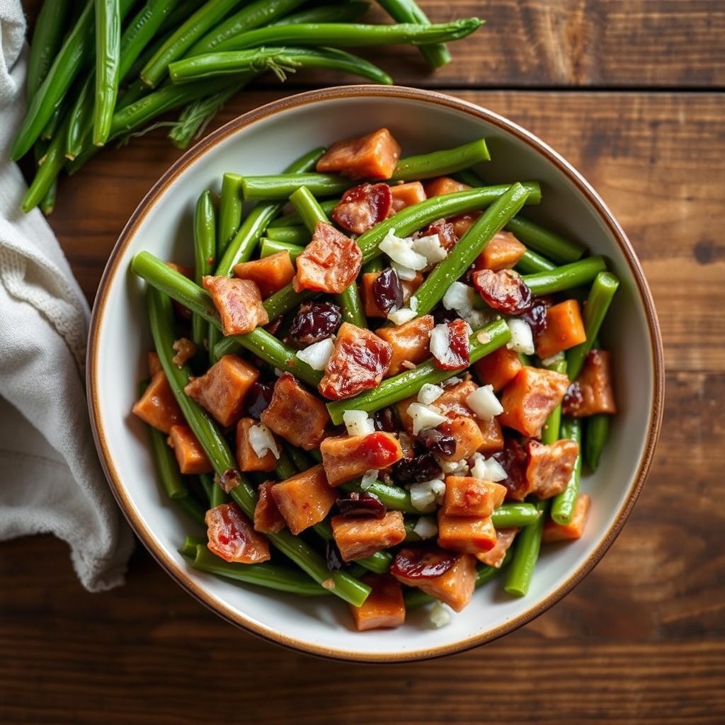Cheesy Green Beans