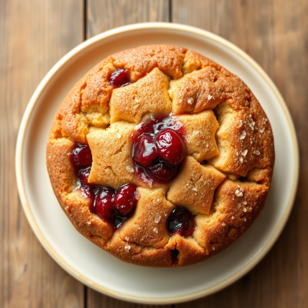 Cherry Sweetheart Coffee Cake