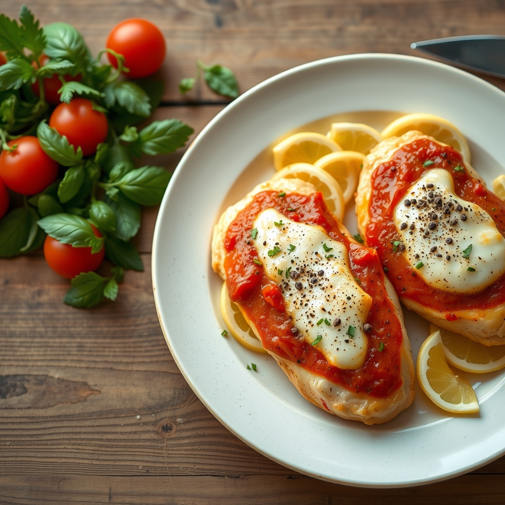 Chicken Breasts Ala Parmigiana