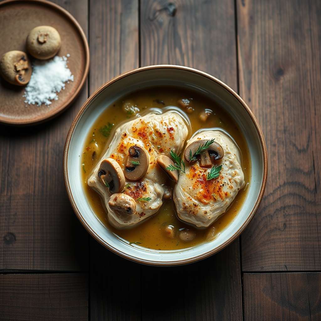Chicken Breasts Baked In Mushroom Soup