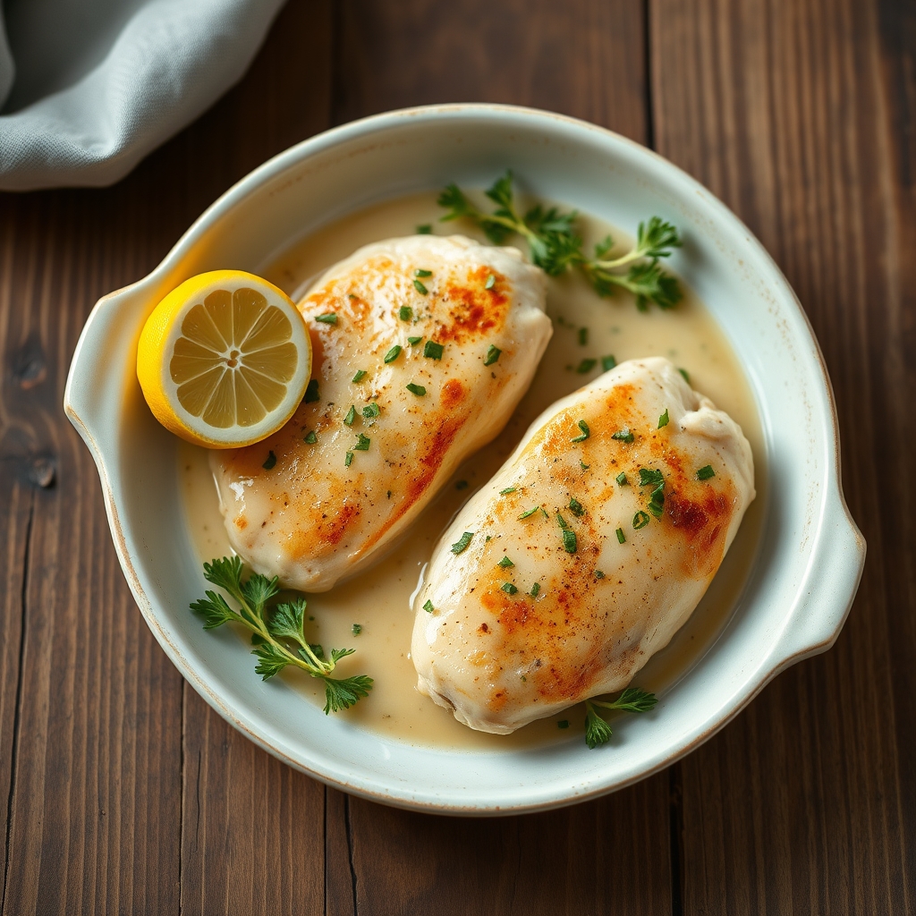 Chicken Breasts In Lemon Sauce