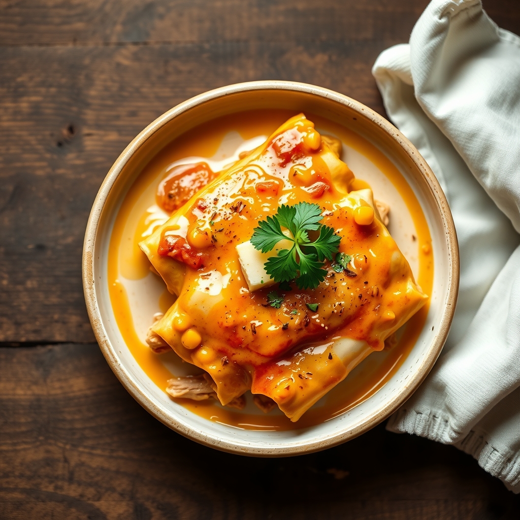 Chicken Enchiladas Casserole