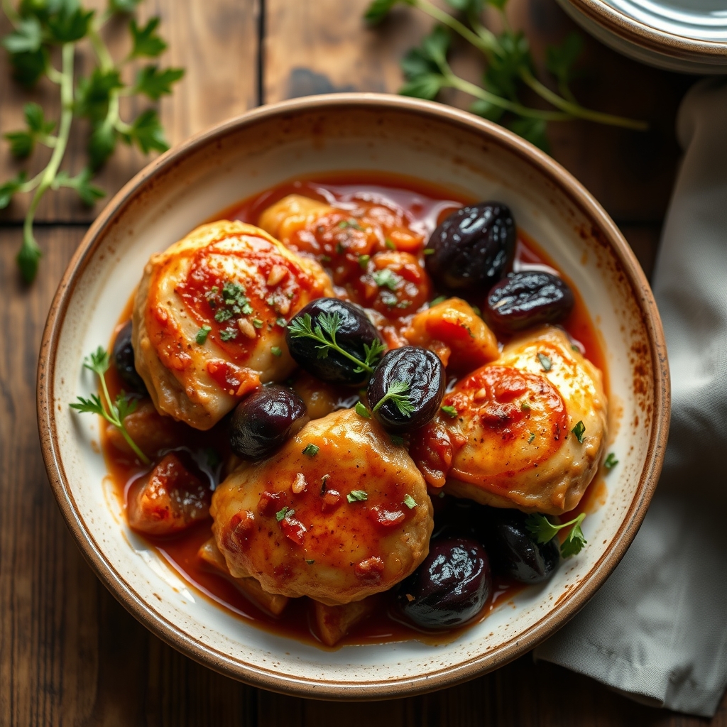 Chicken Marbella