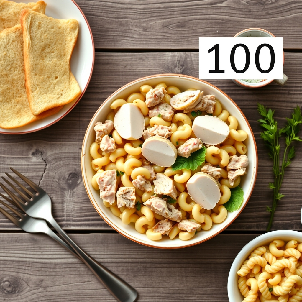 Chicken Tuna Salad For 100