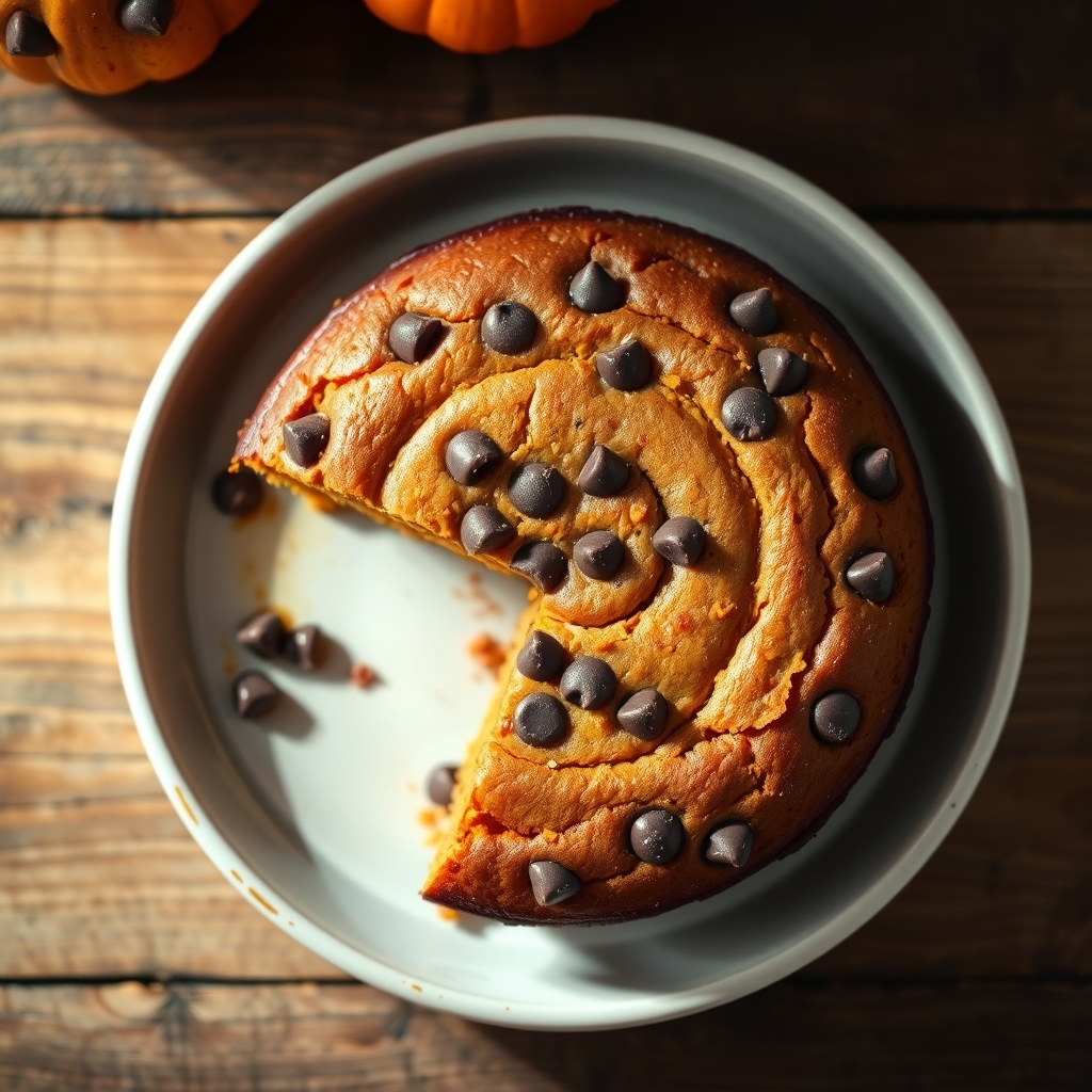 Chocolate Chip Pumpkin Cake