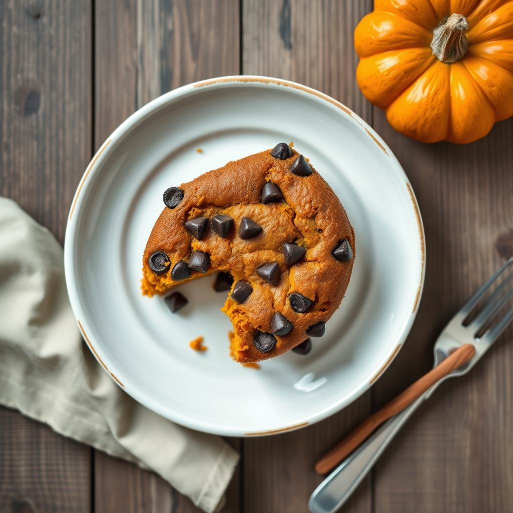 Chocolate Chip Pumpkin Cake