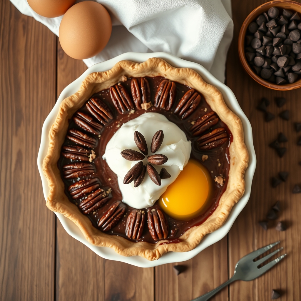 Chocolate Pecan Pie