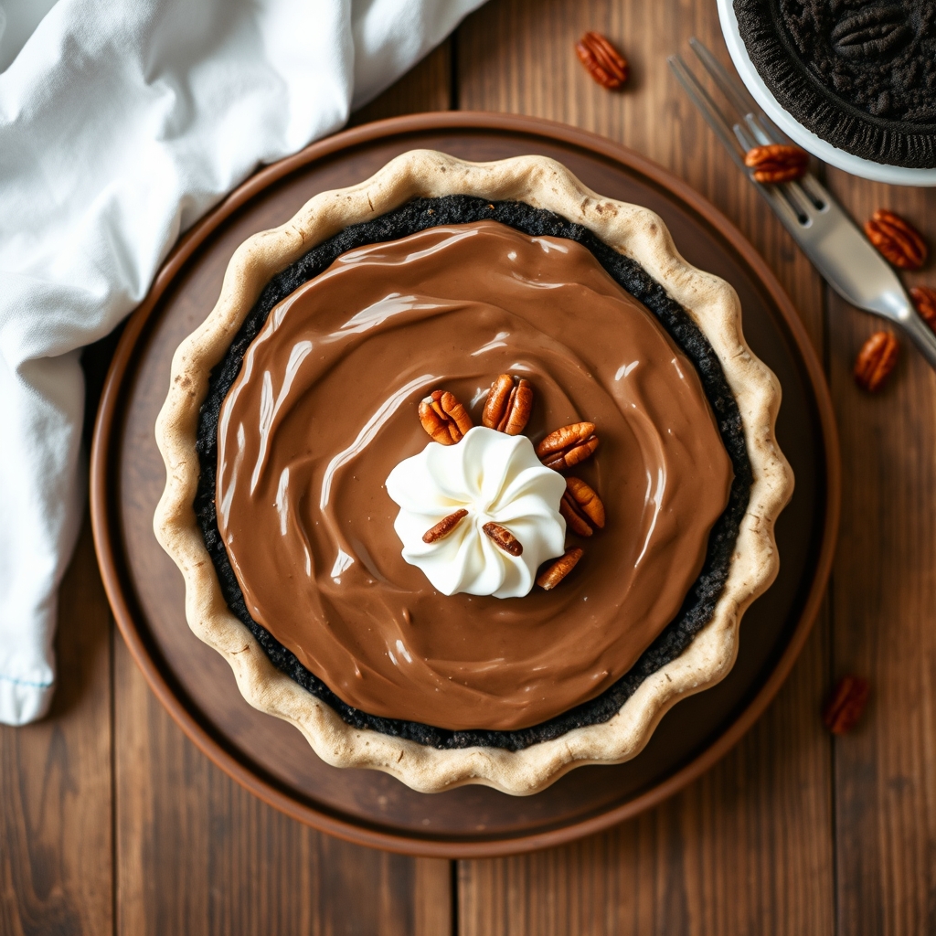Chocolate Turtle Pie