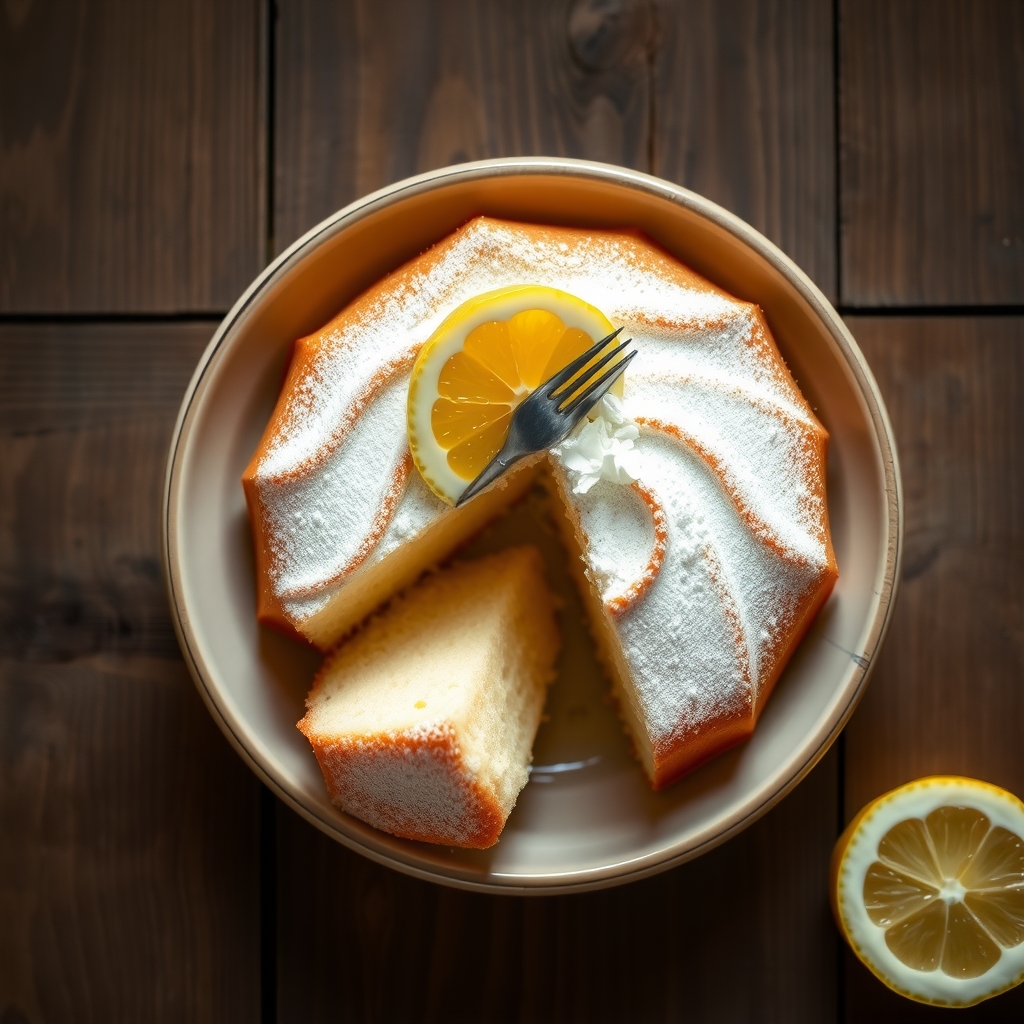 Cholesterol-Free Lemon Chiffon Cake