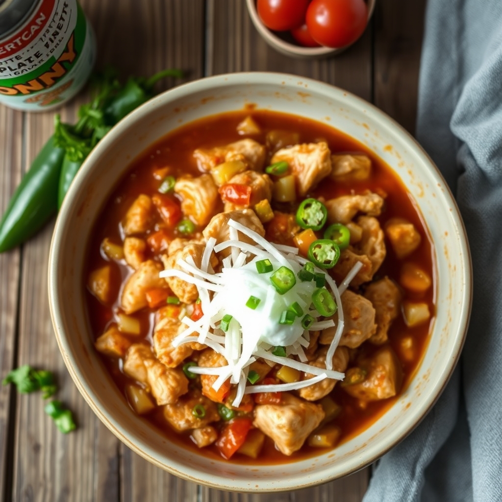 Chunky Chicken Chili
