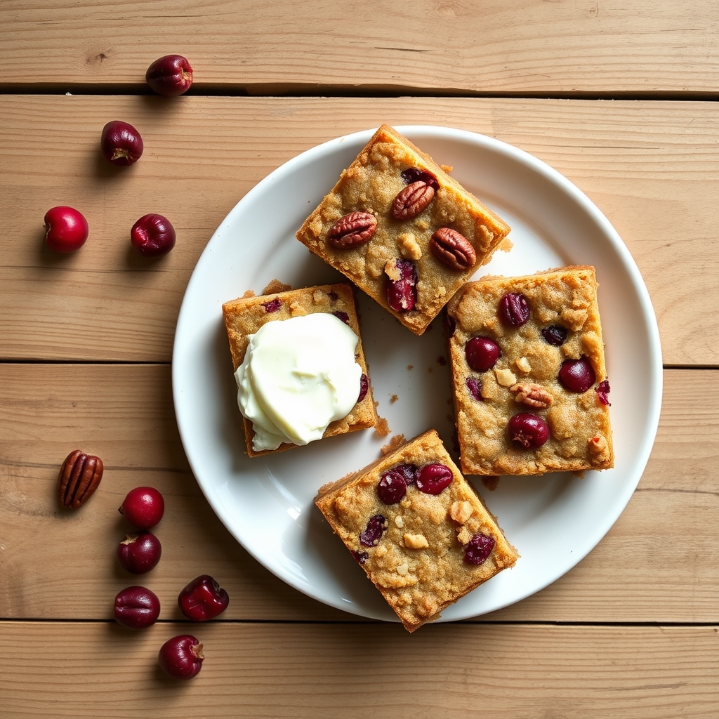 Cranberry-Pecan Bars