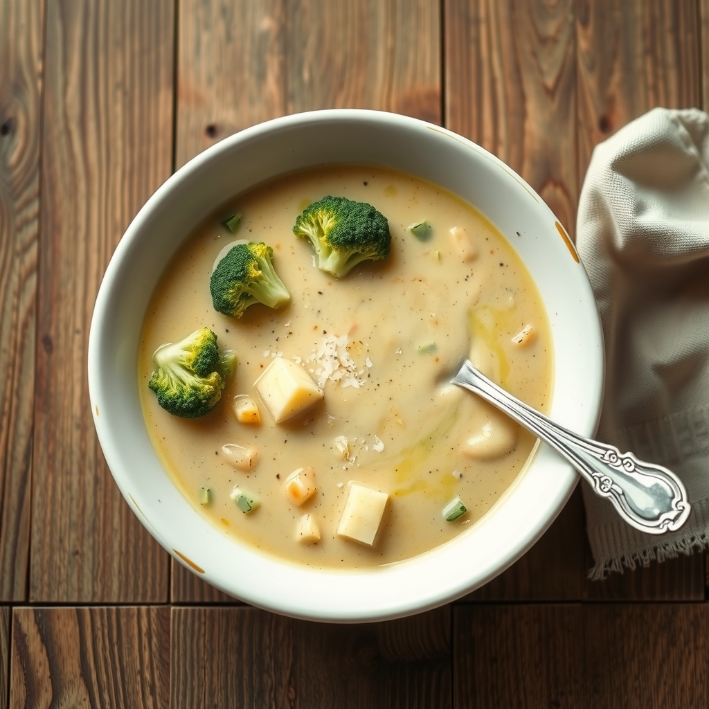 Cream Of Broccoli Soup
