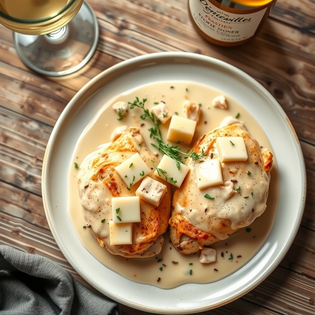 Creamy Baked Chicken Breasts