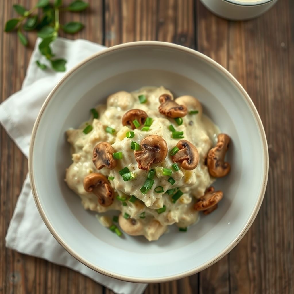 Creamy Mushroom Topper
