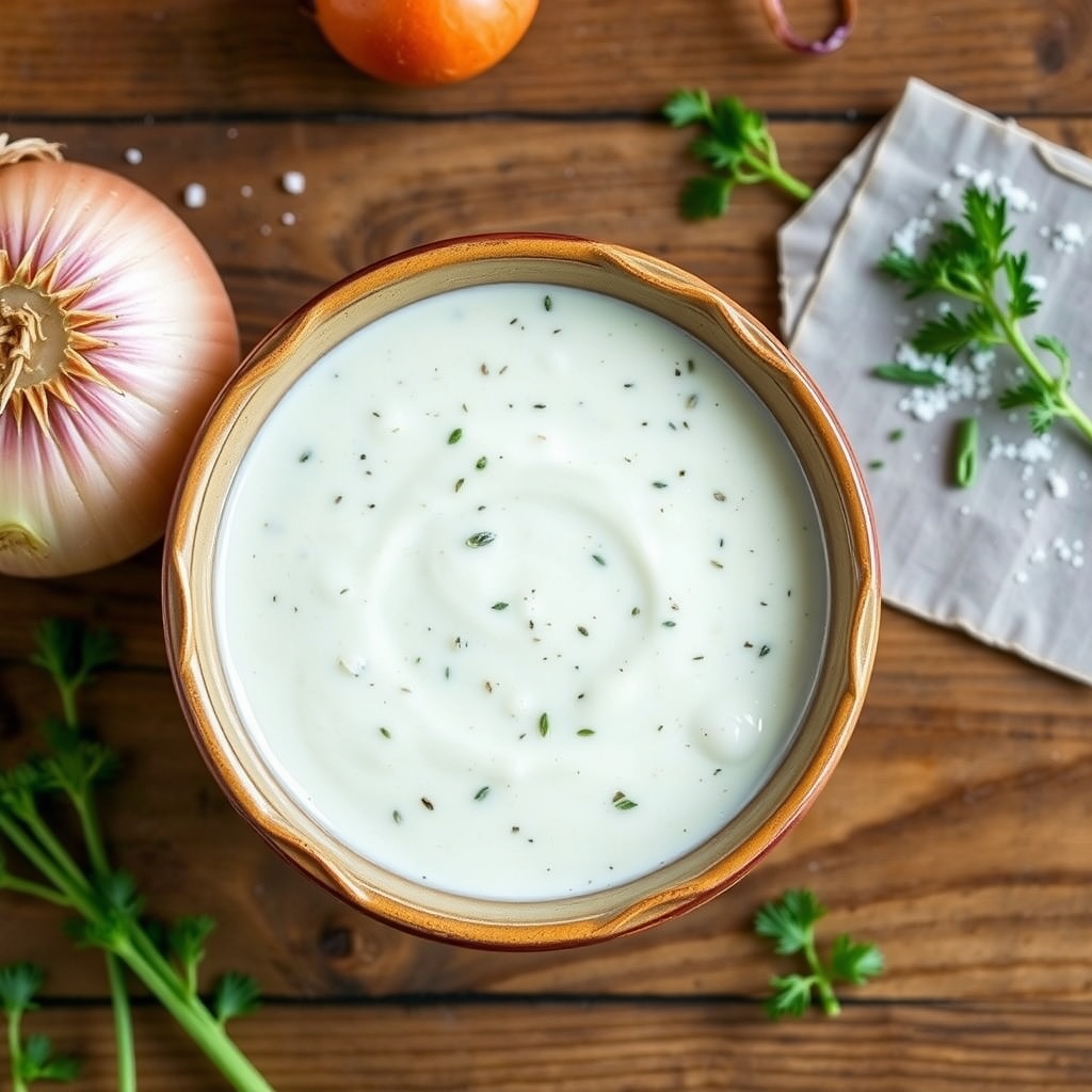 Creamy Onion Dressing