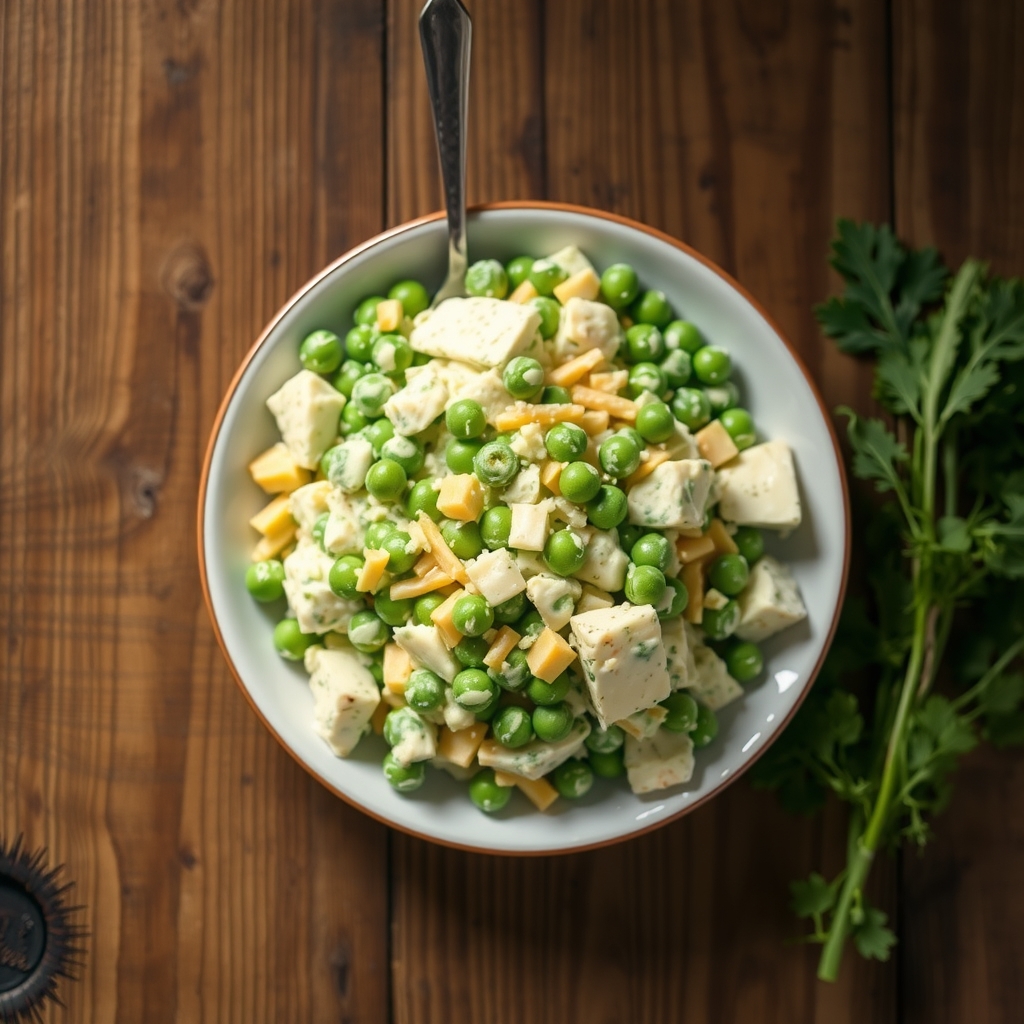 Creamy Pea Salad