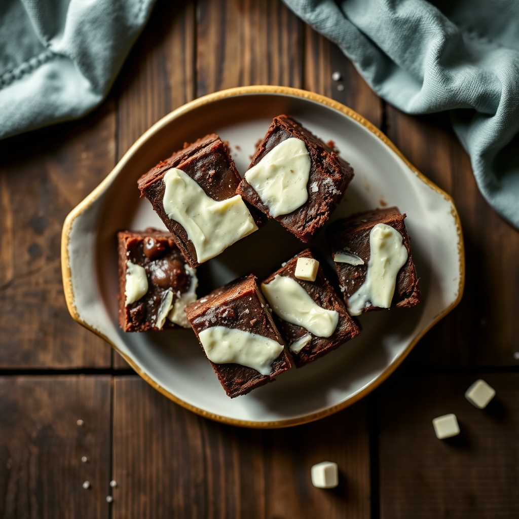 Creme De Menthe Brownies