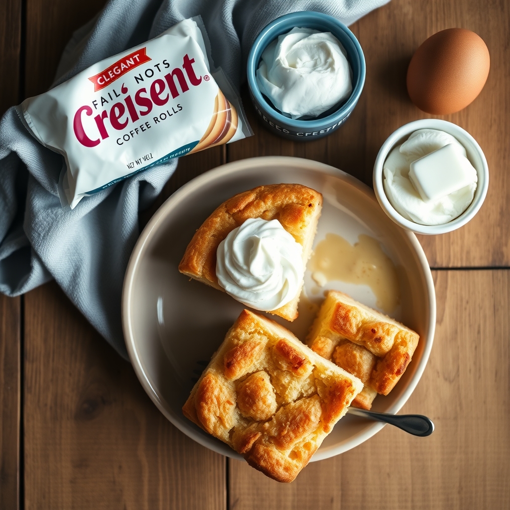 Crescent Coffee Cake