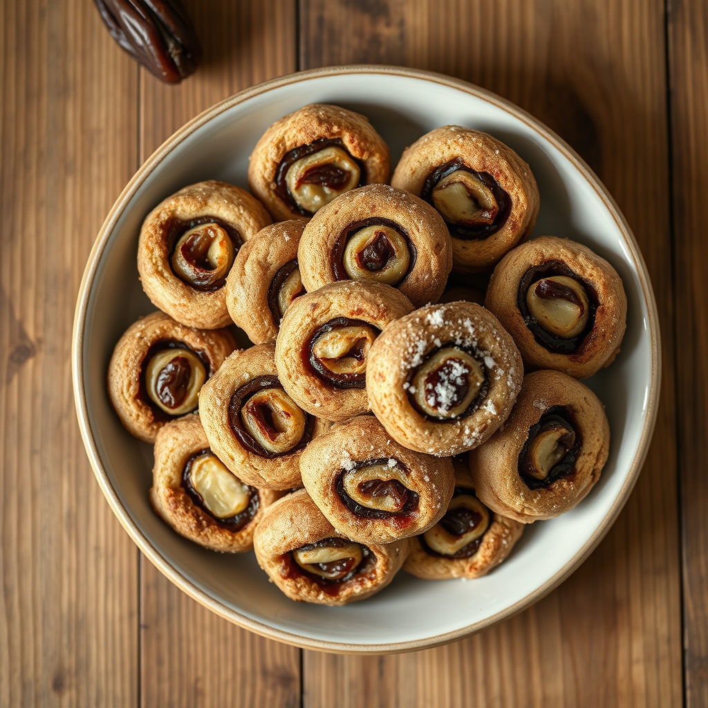 Date Rolled Cookies