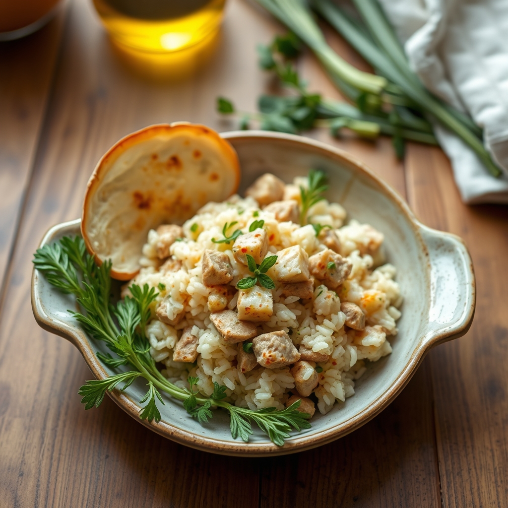 Deviled Rice-Meat