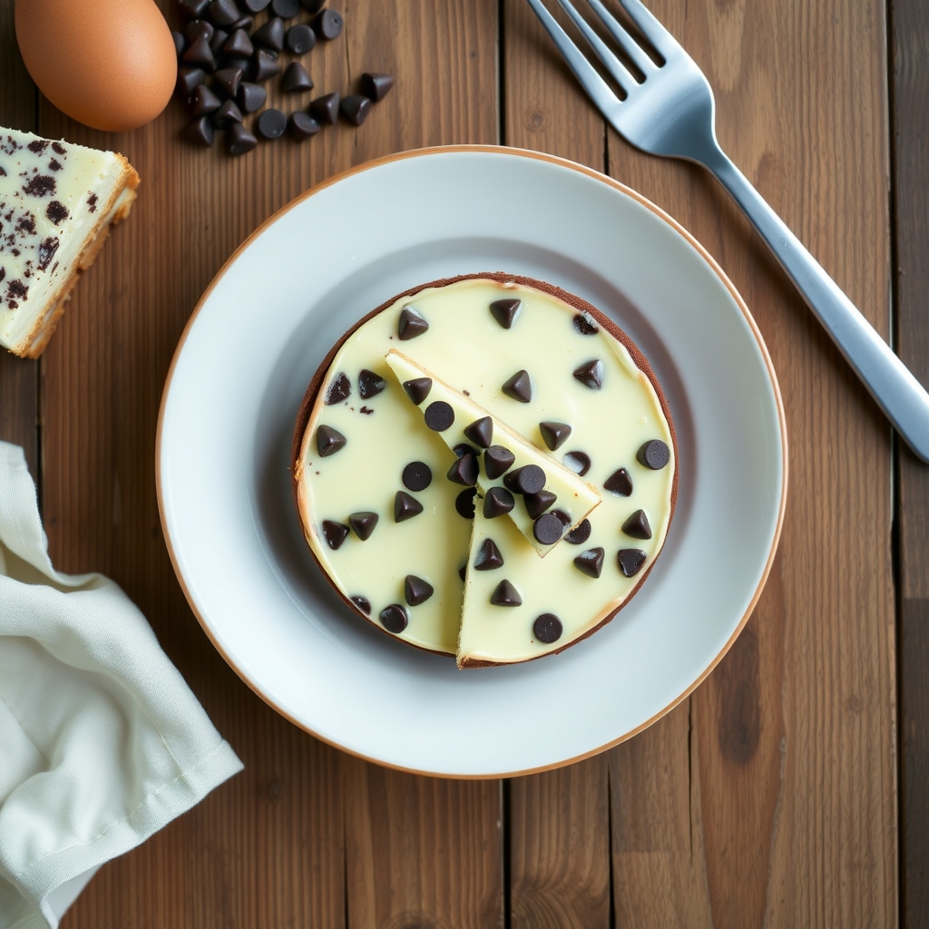 Easy Chocolate Chip Cheesecake!