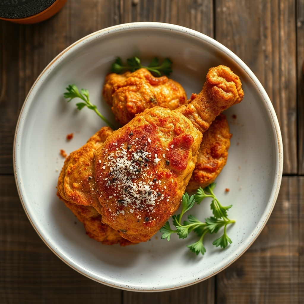 Easy Oven-Fried Chicken