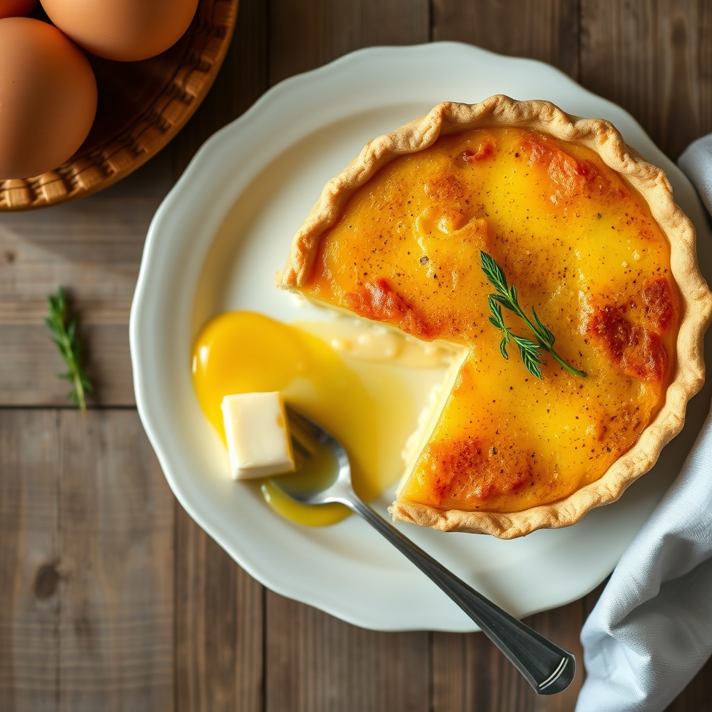 Egg Custard Pie
